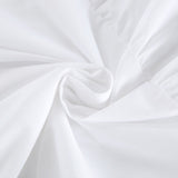 Női trapéz ruha – ujjatlan – bő szabású – könnyű sifon – fodros szegély